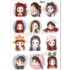 Decal Chủ Đề Gia Đình - THIẾU NHI- TN10