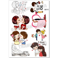 Decal Chủ Đề Gia Đình - GĐ -GĐ10
