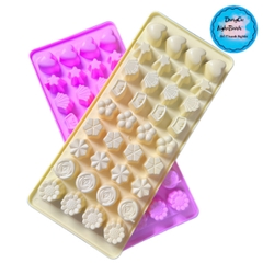 Khay Đá Nhựa CH - KD08 - TH 36c - Tim Sao Sò Hoa