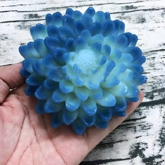 Khuôn Silicon - Hoa Cúc Thược Dược - Cánh Thẳng - 8.3cm