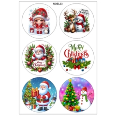 Decal Chủ Đề Hot - Vui Nhộn - DSN - DNOEL03