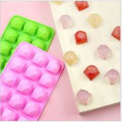 Khuôn Silicon - Mochi - Cầu - Kim Cương - Vuông Cầu 18c- sỏi