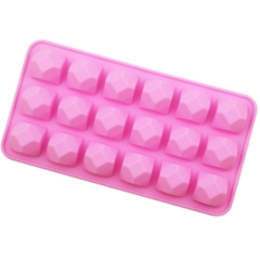 Khuôn Silicon - Mochi - Cầu - Kim Cương - Vuông Cầu 18c- sỏi