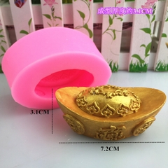 Khuôn Silicon - Thỏi Vàng - Thỏi 7cm