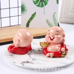 Khuôn Silicon - Ông Thần Tài Thỏi Vàng 6cmx5cm