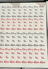 Decal Chủ Đề Hot - Vui Nhộn - DSN - TAO04 Cung tiễn táo quân