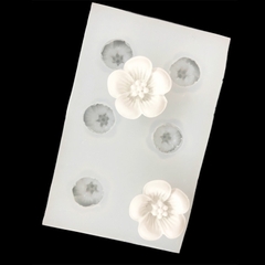 Khuôn Silicon - Hoa Mai Đào - 2.5cm - 6c HOT