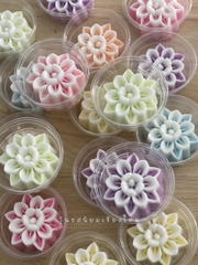 [10 cup] Khuôn Silicon - Cup Set 5cm - M14 - Cúc Tuyết