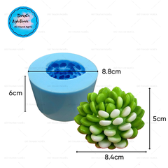 Khuôn Silicon - Sen Đá TIA - 6X9CM - SEN Liên Đài M3