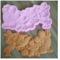 Khuôn Silicon - Ông Thọ Cá Chép Thần Đồng