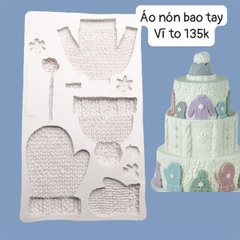 Khuôn Silicon - Quần Áo - Len Nón Bao Tay TH