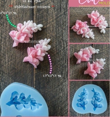 Khuôn Silicon - Chùm Hoa Tuyết X22 SL45K