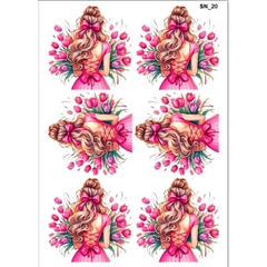 Decal Chủ Đề Phụ Nữ - DPN - DPN20
