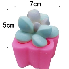 Khuôn Silicon - Sen Đá TIA - 7x5cm - Mộng Nước