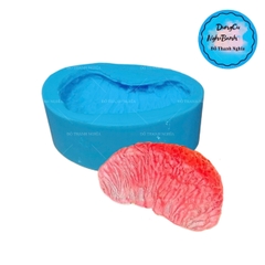 Khuôn Silicon - Trái Cây - Múi Bưởi To 9.5x6cm