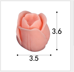 Khuôn Silicon - Hoa Hồng Lai - Nụ Tulip - 3.5cm