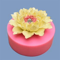 Khuôn Silicon - Hoa Mẫu Đơn Đại Xòe 12.6cm