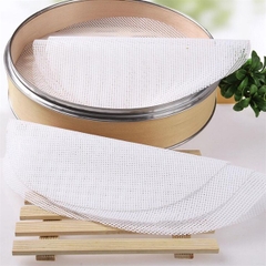 Tấm Lưới Đồ Xôi - Thảm Hấp Nướng Silicon - 24cm