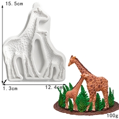 Khuôn Silicon - Động Vật - Con Hươu Cao Cổ 2c