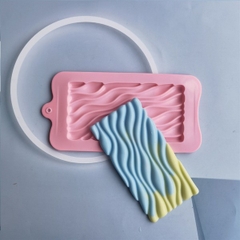 Khuôn Silicon - Viền VN - 17x8cm - VN05 - Gợn Sóng