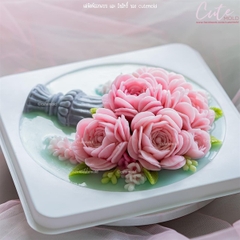Khuôn Silicon - Hoa Trà Mẫu Đơn Thái D29 D31 - set 2