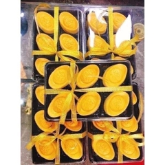 Hộp Nhựa - Chữ Nhật - Đen 6 Ngăn 6x6cm