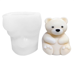 Khuôn Silicon - Động Vật - Gấu Ngồi To 10cm