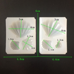 Khuôn Silicon - Biển - Sò - 2-4cm - 3c
