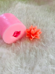 Khuôn Silicon - Sen Đá Nở - 3cm - Cánh Nhọn Tia