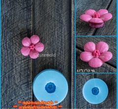Khuôn Silicon - Hoa Mai Đào v31 - hoa trung V31-3.2cm