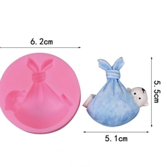 Khuôn Silicon Em Bé - Túi Bé Trai 5.5cm