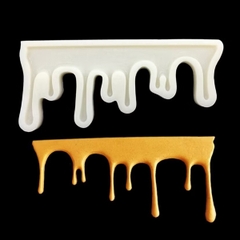 Khuôn Silicon - Viền Chuỗi Họa Tiết - Tan Chảy 17x8cm