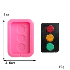 Khuôn Silicon - Xe Cộ - Đèn Máy Bay Giao Thông Set 7