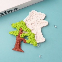 Khuôn Silicon - Cây Kim Tiền - CÂY NHỎ 12.3x5x1.2cm