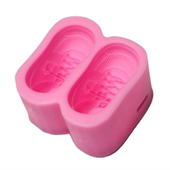 Khuôn Silicon - Em Bé Giày - Đôi Giày Bé Trai 7.2cm