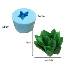 Khuôn Silicon - Sen Đá TIA - CÁNH TIA NHỌN 6.5CM L2