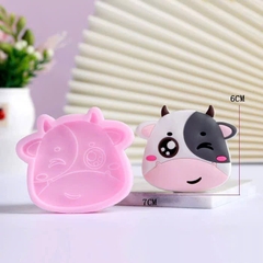 Khuôn Silicon - Động Vật - Bò Mặt Có Sừng