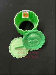 Khuôn Ấn Xôi - Tròn Khía NL - 9cm - Hoa Cúc Đại Đóa