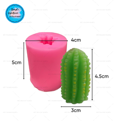 Khuôn Silicon - Sen Đá KHÍA - 3x5cm - Quanh