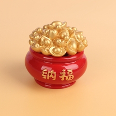 Khuôn Silicon - Hủ Vàng - 6.3cm Đứng SL75