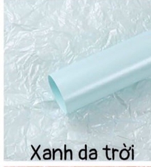 Giấy Nhăn Bó Hoa - Xanh Dương - Sấp 20 Tờ