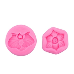 Khuôn Silicon - Hoa Lan Cúc Sứ Set 4 Khuôn