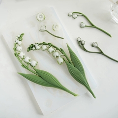 Khuôn Silicon - Lá Cành - Linh Lan