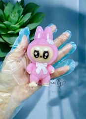 Khuôn Silicon - Labubu Nơ 9cm