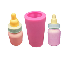 Khuôn Silicon - Bình Bú - Bình Viền 9x4cm
