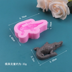 Khuôn Silicon - Biển - Cá Sấu 5.3cm