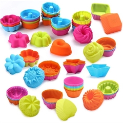 [10 cup] Khuôn Silicon - Cup Set 7cm - M11 - Hướng Dương