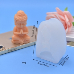 Khuôn Silicon - Tượng Phật - Chấp Tay