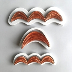 Khuôn Silicon - Viền Chuỗi Dây - Sóng 1c