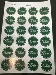 Decal Chủ Đề Trung Thu - Tem Nhân Bánh